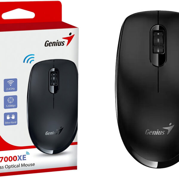 ddr-tp-21696 Mouse Genius Nx-7000xe Sensor Blue Eye Usa Pila 1xaa Incluida Negro Inalambrico