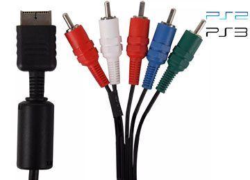 Cable De Audio Y Video Playstation 2 3 Ps2 Ps3 Video Componente