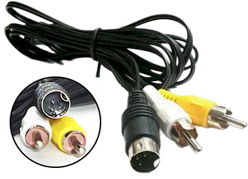 Cable Audio Y Video - Sega 16 Bit 3 Rca