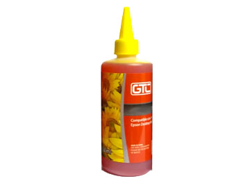Tinta Hp Gtc 250ml Para Impresoras Inkjet Amarillo