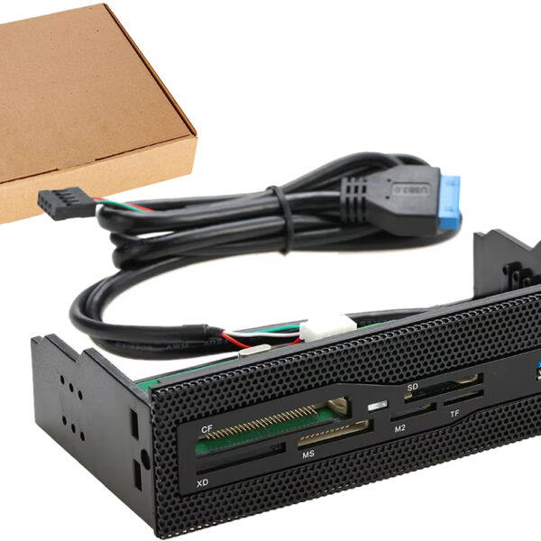 Lector De Memorias Interno Para Bahia 5.25 Memory Stick Sd Xd Cf M2 Microsd Usb 3.0