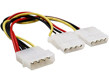 Cable De Fuente Adaptador - Molex M A 2 Molex H