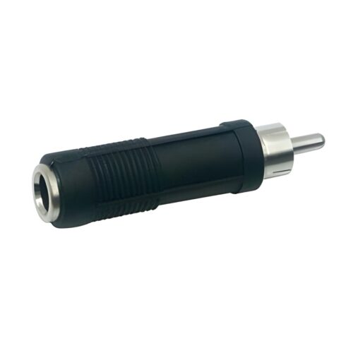Adaptador RCA Macho a Jack 6.5mm Hembra