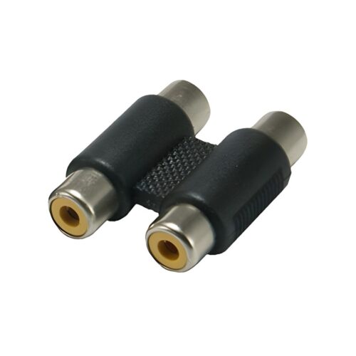 Adaptador 2 x Jack RCA Hembra a 2 x Jack RCA Hembra Acoplador
