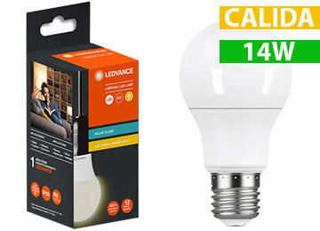 ddr-tp-15126 Lampara Led Osram Ledvance Classic A E27 14w 1080 Lumenes Luz Calida Equivalencia 100w 220v