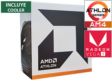 ddr-tp-15531 Procesador Amd Athlon 3000g 3.5ghz 4 Mb De Cache 2 Nucleos 4 Hilos 14nm 35w Radeon Vega 3 Am4
