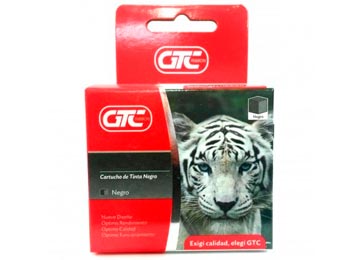 Cartucho Gtc P/ Hp 664 Xl Negro 14ml Deskjet 1115 2135 3635 3835 4535 4675 - Funciona En Impresoras Actualizadas 2020 - Outlet - Blister Abierto