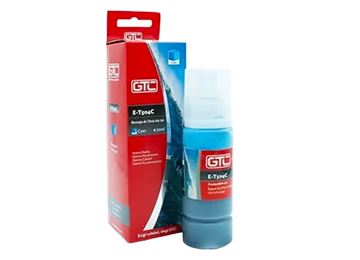 ddr-tp-20465 Tinta Gtc 70ml Cyan P / Epson T504 T544 544 Ecofit L4150 L4160 L6161 L6171 L6191 L110 L3110 L3150 L5190 Con Pico Dosificador