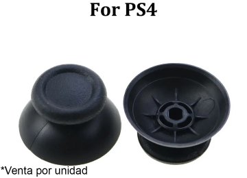 Stick Plastico Hongo Analogico Joystick Ps4 Playstation 4 Alternativo Negro - Venta Por Unidad