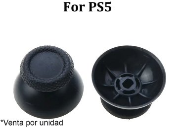 Stick Plastico Hongo Analogico Joystick Ps5 Playstation 5 Alternativo Negro - Venta Por Unidad
