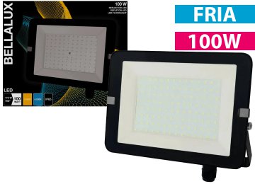 ddr-tp-21144 Reflector Led Bellalux 100w Frio 220v 6500k 8000 Lumens Diametro 156x130mm Ip65