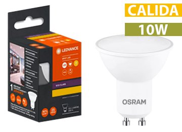 ddr-tp-21145 Dicroica Led Osram Par 16 10w 830 Luz Calida Equivalencia 75w 220v 800 Lumens Gu10 Zocalo 340