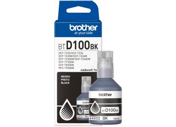 Tinta Brother Btd100 108ml Negro Btd100bk Dcp-t230 Dcp-t430w Dcp T530dw Dcp-t730dw Dcpt830dw Original