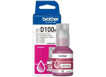 Tinta Brother Btd100 48.8ml Magenta Btd100ymex Dcp-t230 Dcp-t236 Dcp-t430w Dcp-t436w Dcp-t530dw Dcp-t536dw Dcp-t730dw Dcp-t830dw Dcp-t930dw Original
