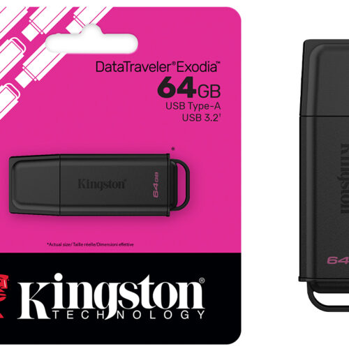 Pendrive 64GB Kingston Datatraveler Exodia Dtx G2 USB 3.2 Gen 1