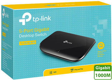 ddr-tp-4667 Switch De Red 5 Puertos Tp-link Tl-sg1005d 10/100/1000 Gigabit