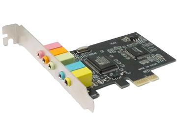 Placa De Sonido PCI-E Cmedia CMI8738-PCI-6CH-SX Sonido 5.1 Xp 7 W10 W11