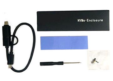 Carry Disk M2 SATA NVME Dual A USB 3.0 - Incluye Cable Tipo C A USB Y Adaptador A USB Tipo C