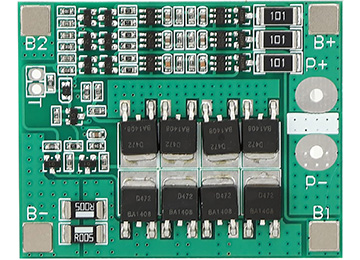 Modulo De Carga Bms Para 3 Celdas Litio Lipo En Serie 11.1-12.6V 25A