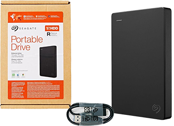 ddr-tp-19335 Disco Rigido 1tb Externo Usb 2.0 3.0 Seagate Portable Drive