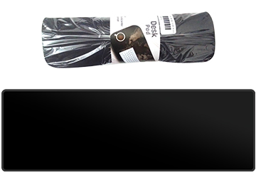 Pad Mouse Cdtek Bigg Liso 90x28cm 3mm Espesor Negro