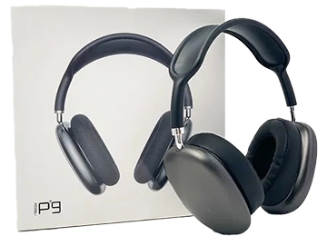 ddr-tp-19979 Auricular Vincha P9 Slot Microsd + Jack 3.5mm Manos Libres Bluetooth 5.3 Negro