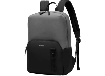ddr-tp-19999 Mochila Kolke Kvm-655 Essential 2 Compartimientos Con Cierre Dimensiones 42x31x12cm Negra Con Gris