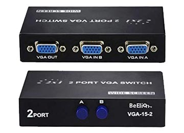 Switch Vga 2 Puertos Soporta Hasta 1920x1440