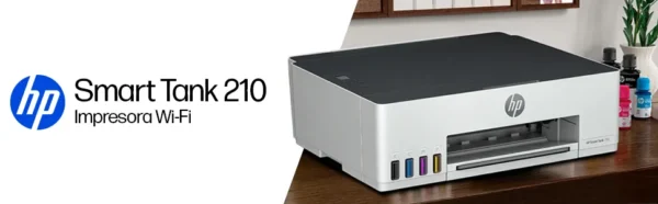 Impresora HP Smart Tank 210 Sistema Continuo Color Wi-Fi