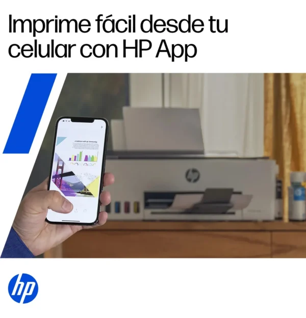 Impresora HP Smart Tank 210 Sistema Continuo Color Wi-Fi