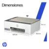 Impresora Multifuncional HP Smart Tank 583 Sistema Continuo a Color con Wi-Fi