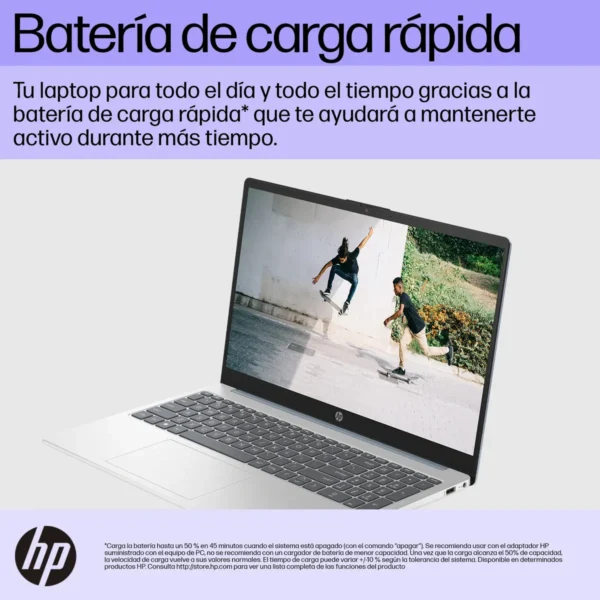 Notebook HP 15-fd0267la Intel Core i5 8GB RAM 512GB SSD 15.6" Táctil FHD Windows 11 Incluye Mochila y Mouse HP