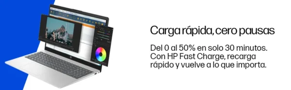 Notebook HP 15-fd2351la Intel Core Ultra 5 8GB RAM 512GB SSD 15,6" Táctil FHD Windows 11