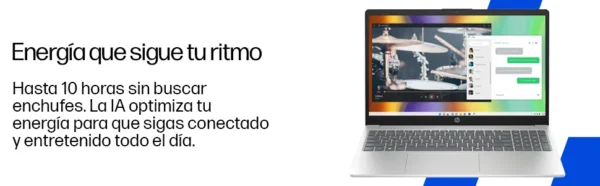 Notebook HP 15-fd2351la Intel Core Ultra 5 8GB RAM 512GB SSD 15,6" Táctil FHD Windows 11