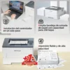 Impresora Laser Monocromatica Pantum P3010dw Wifi Doble Faz Color Blanco