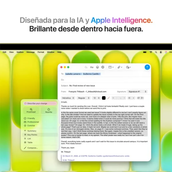 Apple 2026 Macbook Neo (de 13 Pulgadas, Chip A18 Pro De Apple Con Cpu De 6 Núcleos Y Gpu De 5 Núcleos, 8gb Memoria Unificada, 256 gb) - Amarillo Cítrico - Distribuidor Autorizado