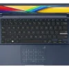 Notebook ASUS VivoBook 14" Intel Core i3-1115G4 8GB DDR4 RAM 128GB SSD NVMe Pantalla Full HD Windows 11 Home Ultradelgada + Bolso