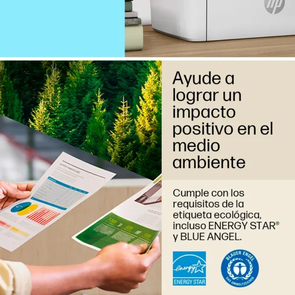 Impresora simple función monocromática HP LaserJet M111w con wifi