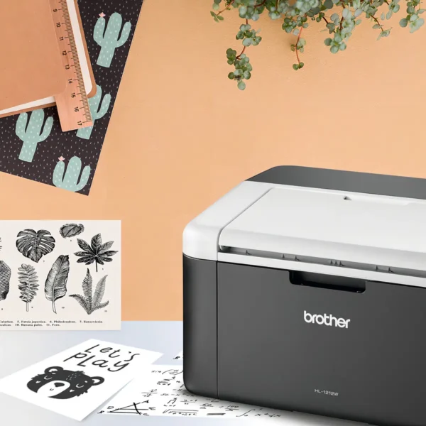 Impresora laser Brother Hl-1 1212w negro/blanco