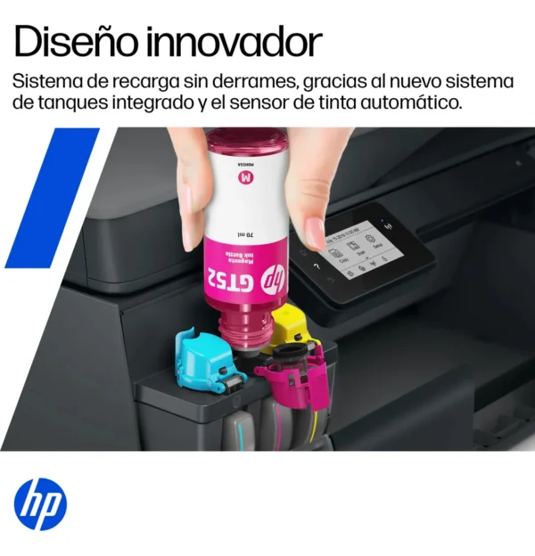 Impresora Multifuncional HP Smart Tank 530 Sistema Continuo Color Wi-Fi ADF