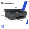 Impresora Multifuncional HP Smart Tank 530 Sistema Continuo Color Wi-Fi ADF