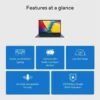 Notebook Asus VivoBook de 14" con Intel Core i3, 8GB de RAM y SSD de 128GB