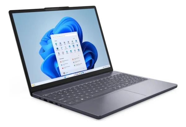 Notebook Lenovo Ideapad Slim 3 15ARP10 AMD Ryzen 7 7735HS 16GB RAM DDR5 512GB SSD NVMe 15.3" WUXGA IPS 1920x1200 AMD Radeon Graphics 680M WiFi 6 Camara FHD IR Teclado Español Windows 11 Home Luna Grey