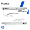 Notebook HP 15-fd2351la Intel Core Ultra 5 8GB RAM 512GB SSD 15,6" Táctil FHD Windows 11