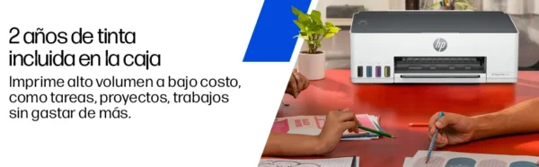 Impresora HP Smart Tank 210 Sistema Continuo Color Wi-Fi