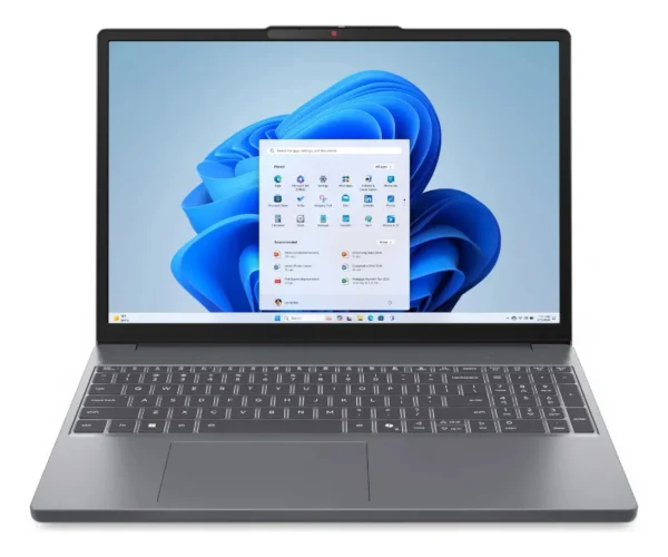 Notebook Lenovo Ideapad Slim 3 15ARP10 AMD Ryzen 7 7735HS 16GB RAM DDR5 512GB SSD NVMe 15.3" WUXGA IPS 1920x1200 AMD Radeon Graphics 680M WiFi 6 Camara FHD IR Teclado Español Windows 11 Home Luna Grey