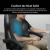 D_NQ_NP_2X_874328-MLA111197317733_052026-F.webp Silla Gamer Cougar Fusion Ex Respaldo Reclinable Tela Negro Tela