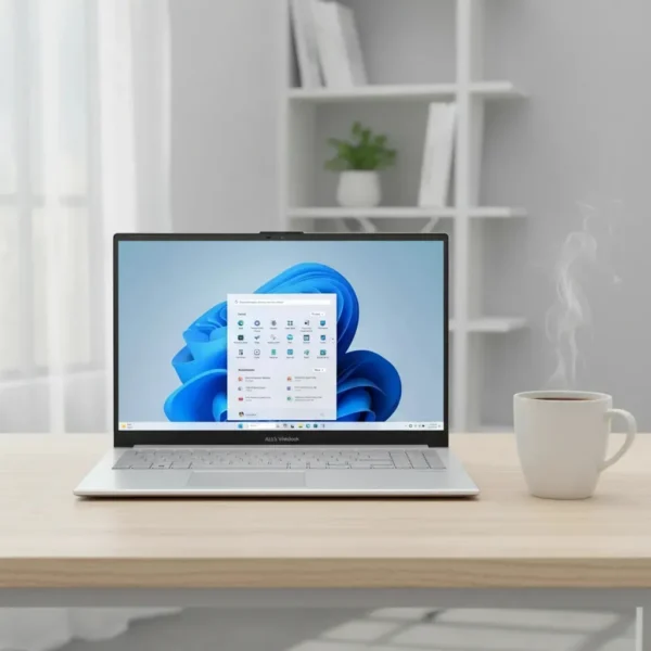 Notebook Asus Vivobook Go 15,6 Fhd 256gb / 8gb I3-n305 W11 - Cool Silver