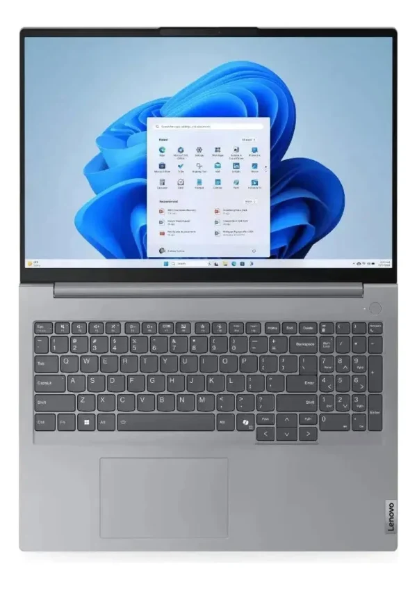 Notebook Lenovo Thinkbook Series 16 Amd Ryzen 5 7535hs 8 Gb Ddr5 512 Gb Ssd 16 1920x1200px Radeon Graphics 660m Wi-fi 6 (802.11ax) Teclado Español Windows 11 Pro Color Artic Grey