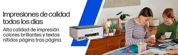Impresora Multifuncional HP Smart Tank 580 Sistema Continuo a Color Wi-Fi 1F3Y2A